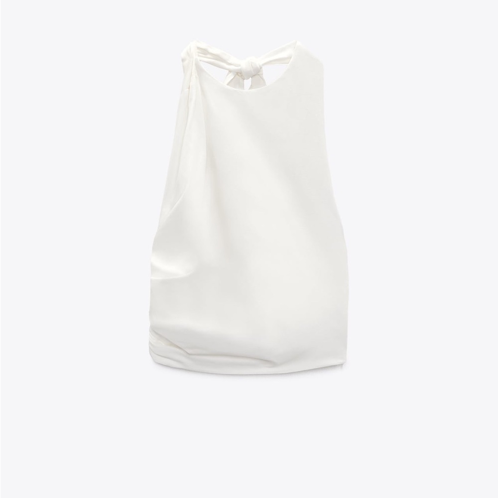 Zara - never worn - open back top